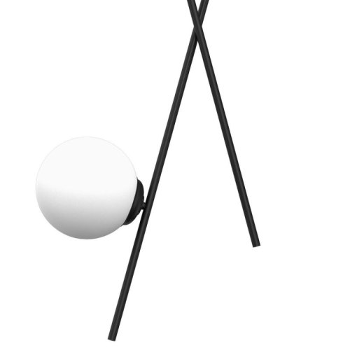 Lampa sufitowa plafon INTER, czarny, styl loft, do salonu, podwójna, E14