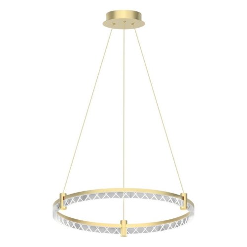 Lampa wisząca sufitowa żyrandol LED ELEGANCE, w kolorze złotym, glamour