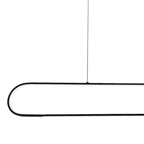 Lampa wisząca sufitowa żyrandol LED FRAME, czarny, nad stół, 42W