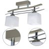 Oryginalna lampa sufitowa plafon konstrukcja metal szklane klosze  Oryginalna lampa sufitowa plafon konstrukcja metal szklane klosze