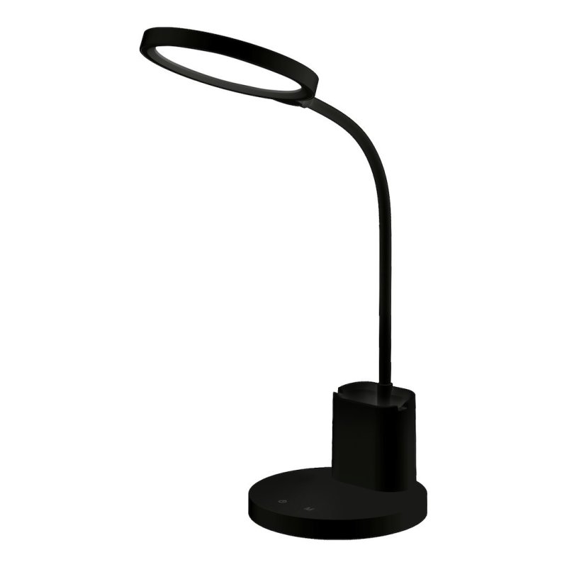Lampa biurkowa LED SCUOLA, w kolorze czarnym, wysokość 55 cm, moc 5W