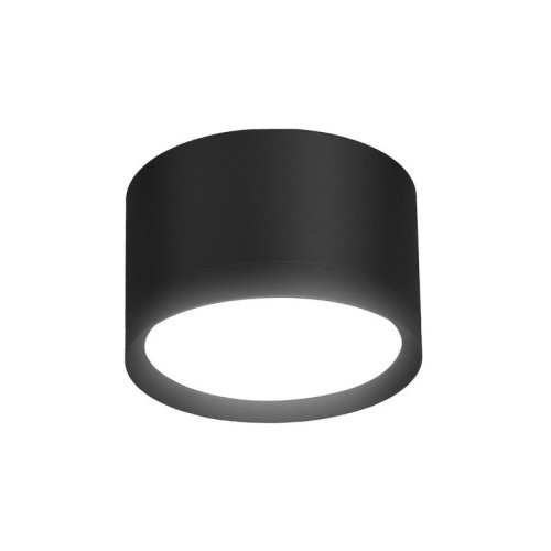 Oprawa sufitowa natynkowa reflektor CYKLOP, kolor czarny, styl nowoczesny