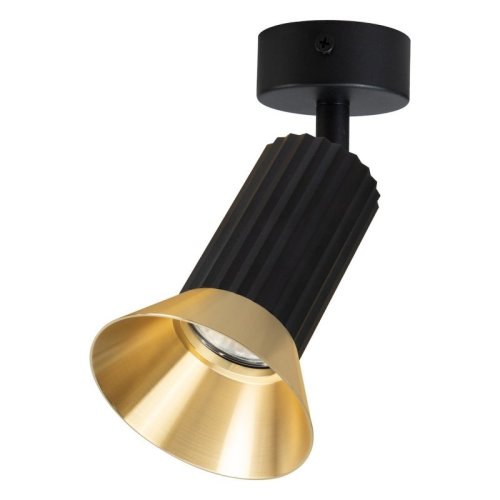 Oprawa sufitowa natynkowa reflektor TULIP, kolor czarny, styl nowoczesny