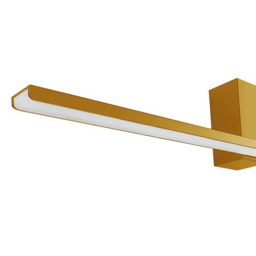 Kinkiet ścienny łazienkowy LED ARTEMIS, w kolorze złotym, 60cm, IP44