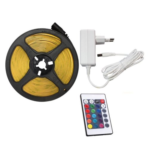 Zestaw taśma COB RGB IP20 3m + zasilacz