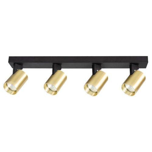 Oprawa na szynoprzewód reflektor LED VOLF, kolor złoty, nowoczesny