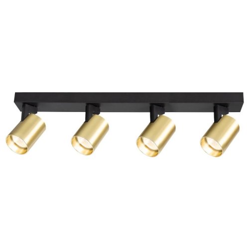 Oprawa na szynoprzewód reflektor LED VOLF, kolor złoty, nowoczesny