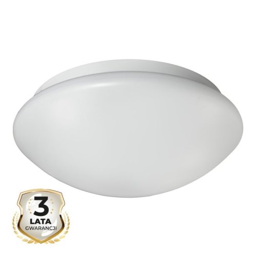 Lampa sufitowa plafon FURY, w kolorze białym, nowoczesny, gwint E27