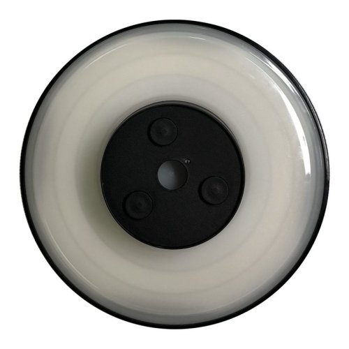 Kinkiet lampa ścienna LED DISK, czarny, łazienkowy, IP65