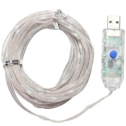 Girlanda świetlna LED RGB WIZARD, pchełka, długość 10m