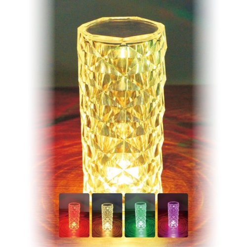 Lampka nocna stołowa LED RGB TORRE, nowoczesna, moc 1W