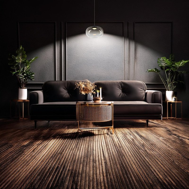 Lampa wisząca sufitowa żyrandol LED VASO, w kolorze czarnym, do jadalni i salonu