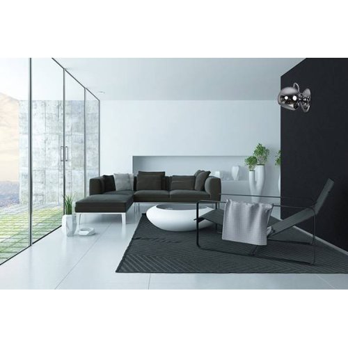 Kinkiet Loft Kula Chrom
