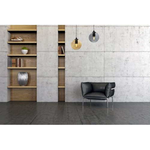 Klosz szklany do lampy uniwersalny miodowa kula z kolekcji PARIS