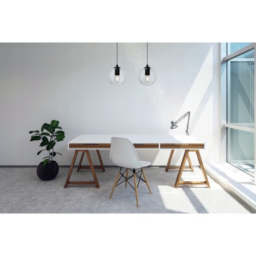 Klosz szklany uniwersalny przezroczysta szklana kula z kolekcji PARIS