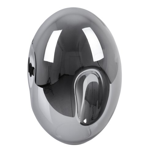 Klosz szklany do lampy uniwersalny grafitowy z kolekcji VIGO