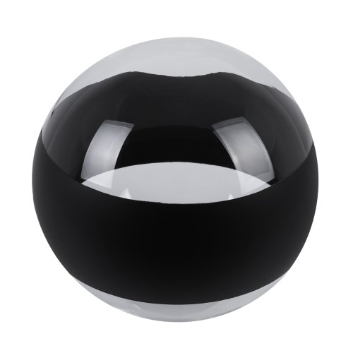 Klosz szklany do lampy uniwersalny czarna kula loft 15cm z kolekcji TOLEDO