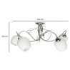 Lampa wisząca Chrom 06