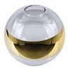 Klosz szklany do lampy uniwersalny złoty kula 15cm z kolekcji RONDA