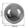 Klosz szklany uniwersalny grafitowy kula 14cm z kolekcji RING