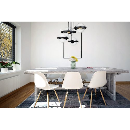 Klosz szklany uniwersalny bezbarwny kula 14cm z kolekcji RING