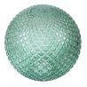 Klosz szklany kula uniwersalny zielony kryształ 15cm glamour z kolekcji CANNES