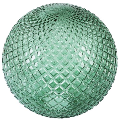 Klosz szklany kula uniwersalny zielony kryształ 25cm z kolekcji CANNES
