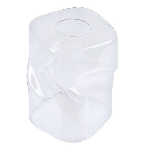 Klosz szklany uniwersalny bezbarwny 10cm z kolekcji NIKI