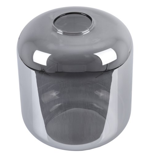 Klosz szklany uniwersalny grafitowy nowoczesny z kolekcji NOVALJA