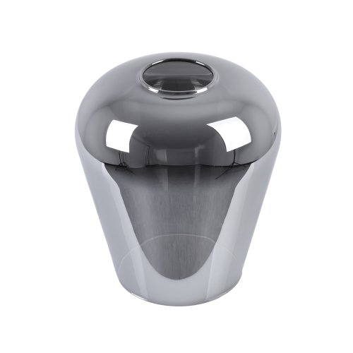 Klosz szklany uniwersalny grafitowy loft z kolekcji NOVALJA