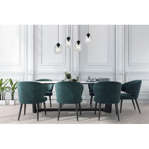 Klosz szklany uniwersalny bezbarwny loft z kolekcji NOVALJA