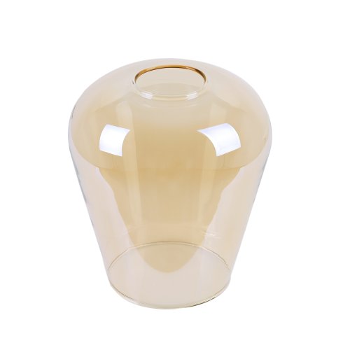 Klosz szklany uniwersalny miodowy topazowy z kolekcji NOVALJA