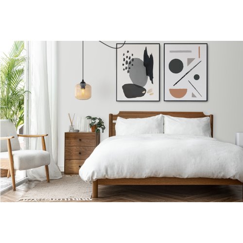 Klosz szklany uniwersalny topazowy miodowy 15cm z kolekcji RIFFLE