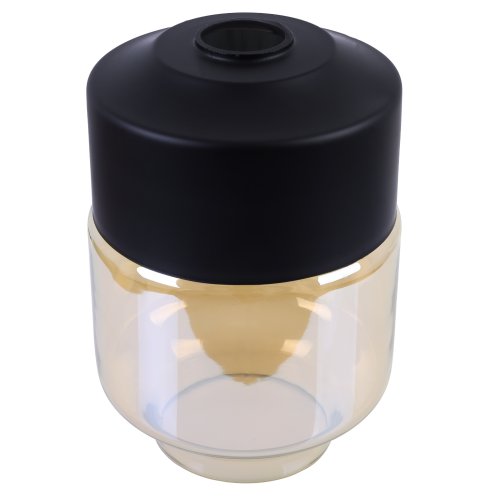 Klosz szklany uniwersalny miodowy 18cm styl loft z kolekcji OSLO