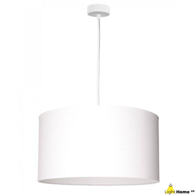 OUTLET -40% Lampa Wisząca Abażur Biały
