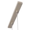 Lampa wisząca sufitowa żyrandol CELESTE beżowy kaszmirowy białe kule nad stół wyspę