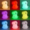 Lampka dziecięca nocna DINO zabawka miękka silikonowa dinozaur USB RGB
