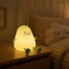 Lampka dziecięca nocna MANGO zabawka miękka silikonowa USB RGB