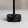 Lampka nocna stołowa LED przenośna bezprzewodowa TAVOLO BLACK USB czarna nowoczesna