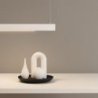 Lampa wisząca sufitowa LED żyrandol liniowy LINEA WHITE 36W nad stół wyspę do kuchni biura