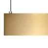 Lampa wisząca sufitowa LED żyrandol nowoczesny LINEA GOLD 36W nad wyspę do kuchni jadalni