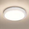 Lampa sufitowa plafon LED VIGO biały glamour 38cm okrągły do salonu łazienki sypialni holu