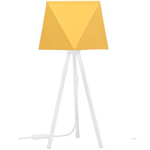 Stylowa Lampka Nocna Biurkowa Abażur Diament