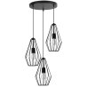 Lampa wisząca sufitowa Loft z drutu Lampa wisząca sufitowa Loft z drutu