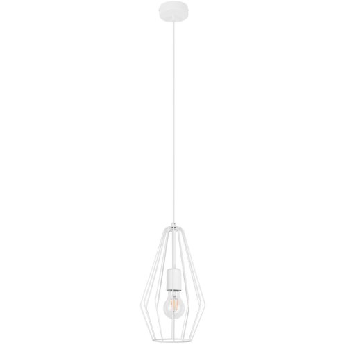 Lampa Wisząca Sufitowa Loft Zwis Metalowa E27 drut