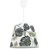 Lampa sufitowa wisząca z abażurem w liście Lampa sufitowa wisząca z abażurem w liście