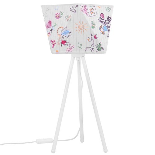 Lampka Mocna z Abażurem w Dziecięce Wzory