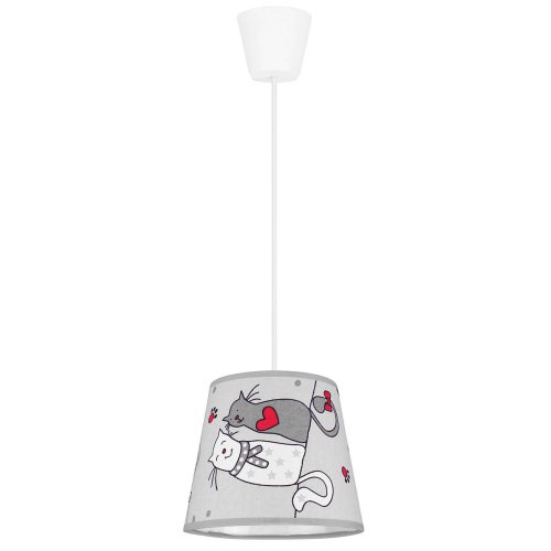 Lampa Wisząca Pojedyncza Dziecięce Wzory Abażurów