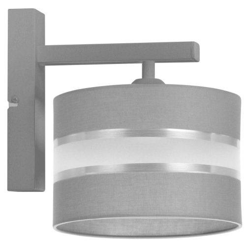 Nowoczesny Kinkiet z Abażurem Lampa na Ścianę