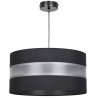 Nowoczesna lampa wisząca ELEGANCE żyrandol z abażurem czarny Nowoczesna lampa wisząca ELEGANCE żyrandol z abażurem czarny